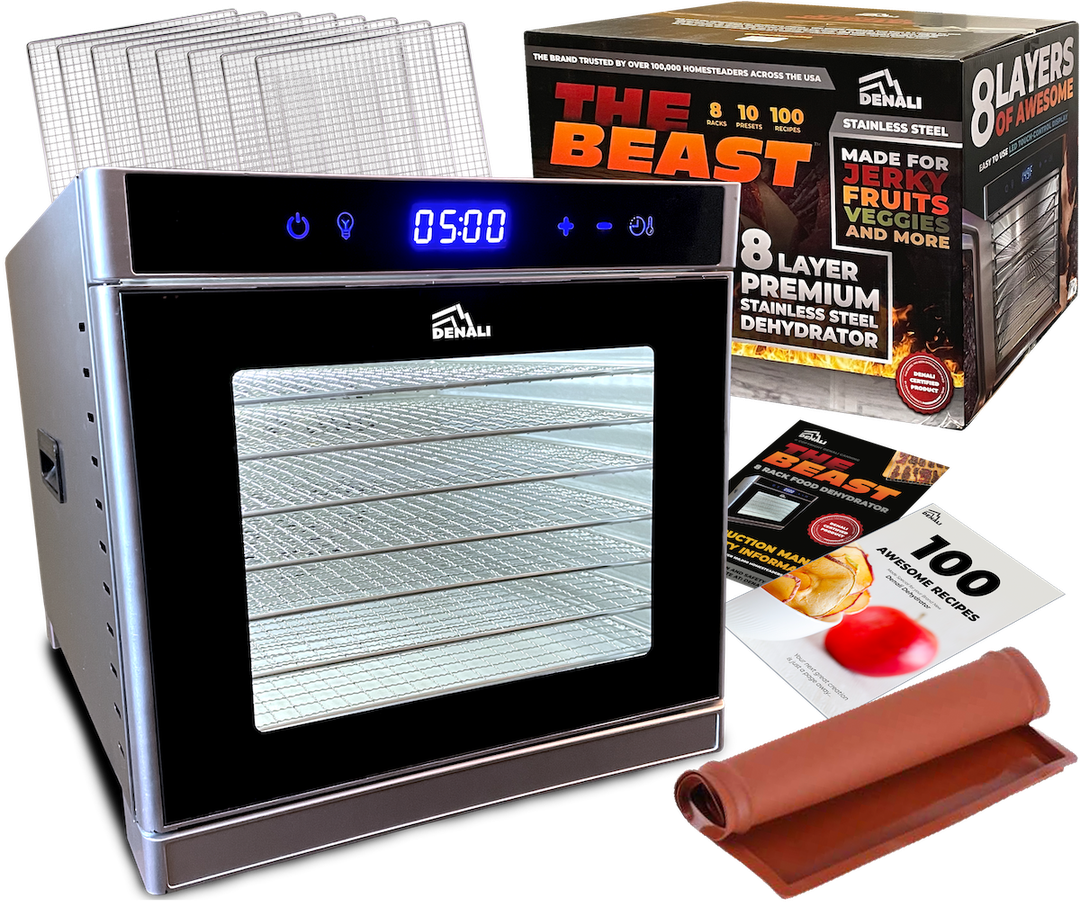 The BEAST™ by Denali – 8 Layer Stainless Steel Dehydrator