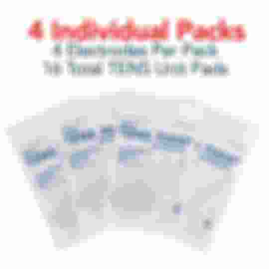 TENS 7000 Electrode Pads - 16/48 Pack - 2" x 2" Replacement Pads