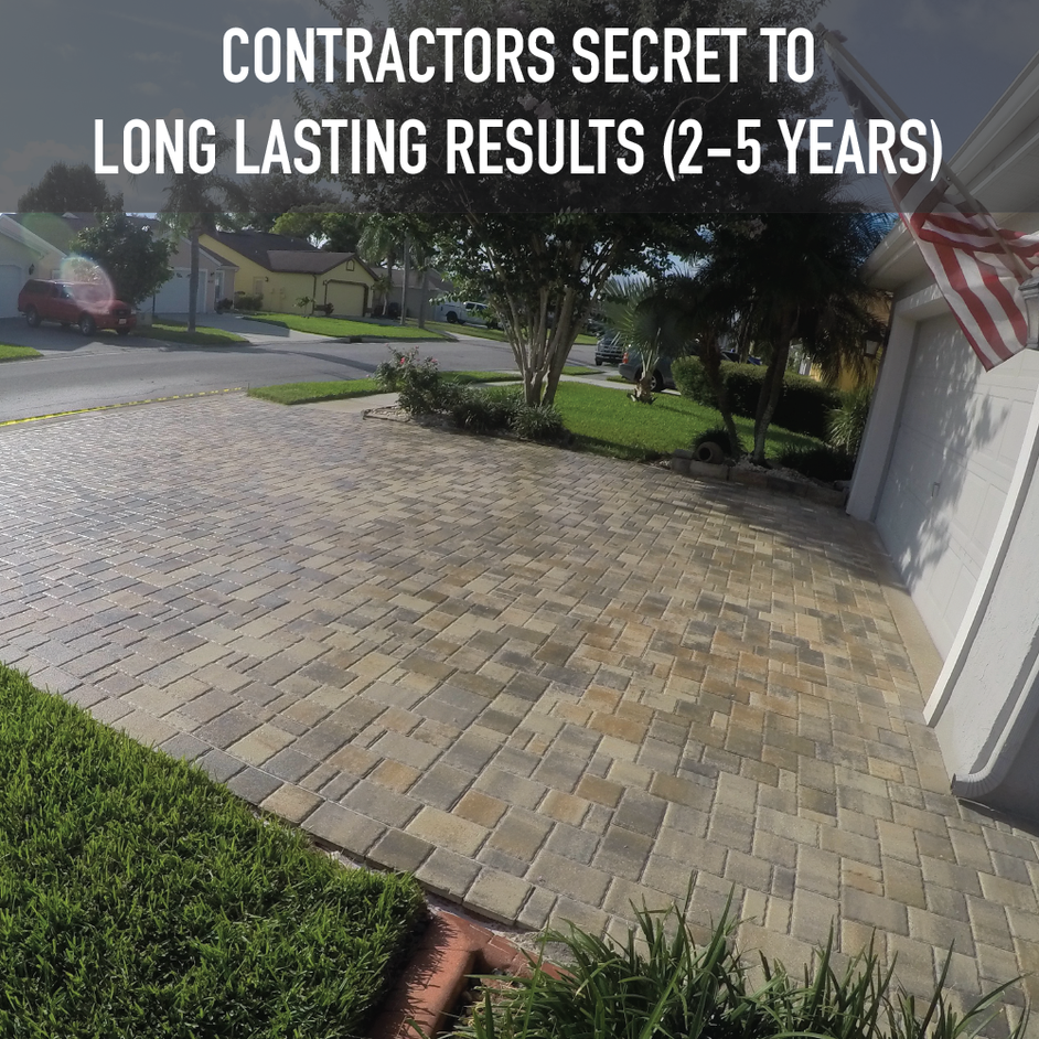 DOMINATOR Wet Look, Color Enhancing Paver Sealer