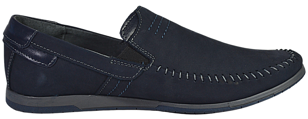 Jase - Men casual moccasins slip-on - Reindeer Leather