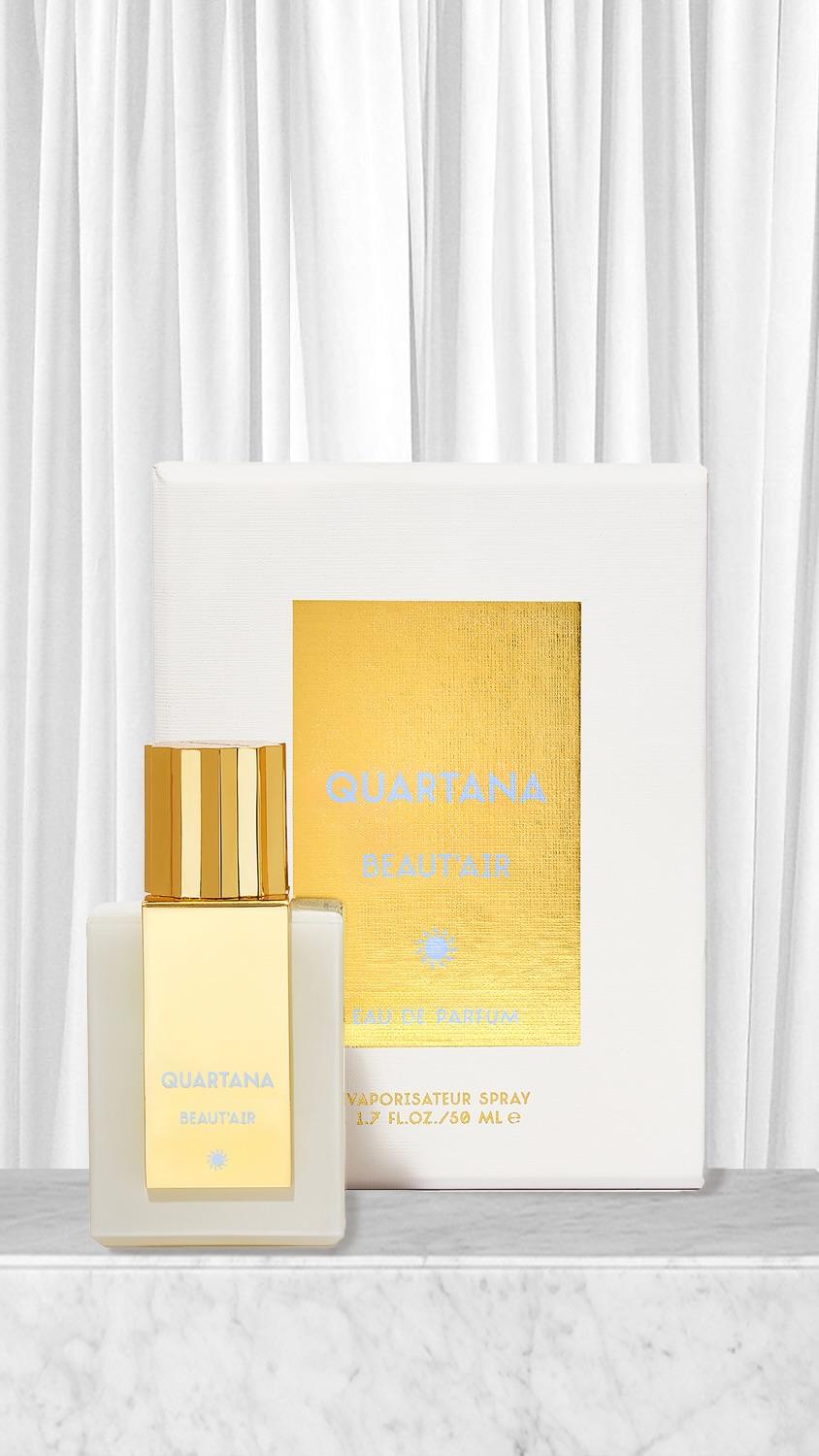 Beaut'Air eau de parfum 50mL bottle white curtain