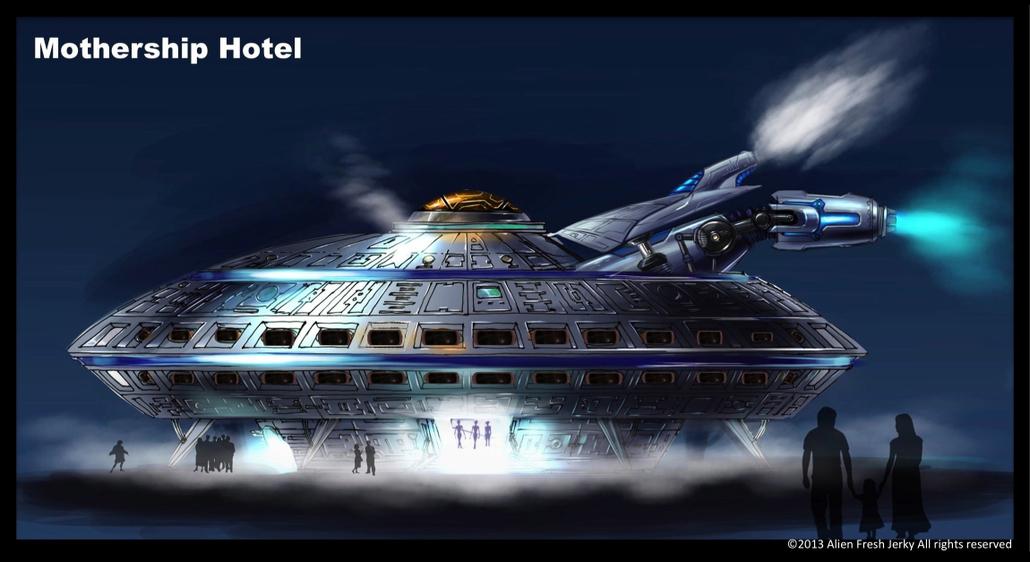 UFO Hotel Attraction Image