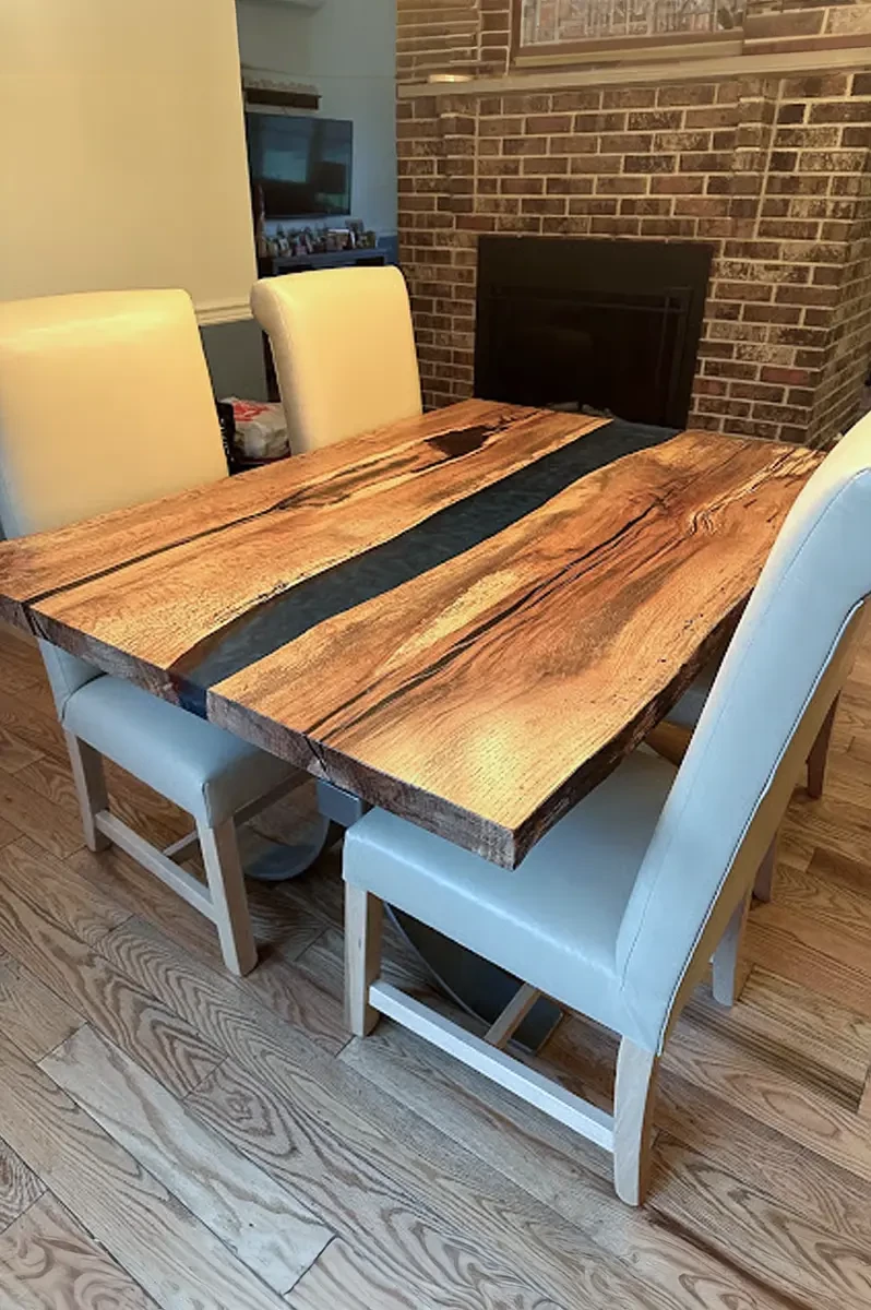 live edge dining table gallery