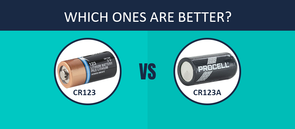 CR123 vs. CR123A Which Ones Are better?