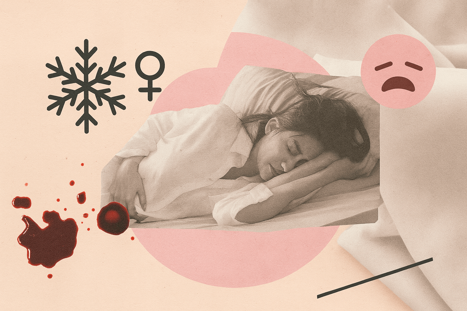 Règles douloureuses en hiver