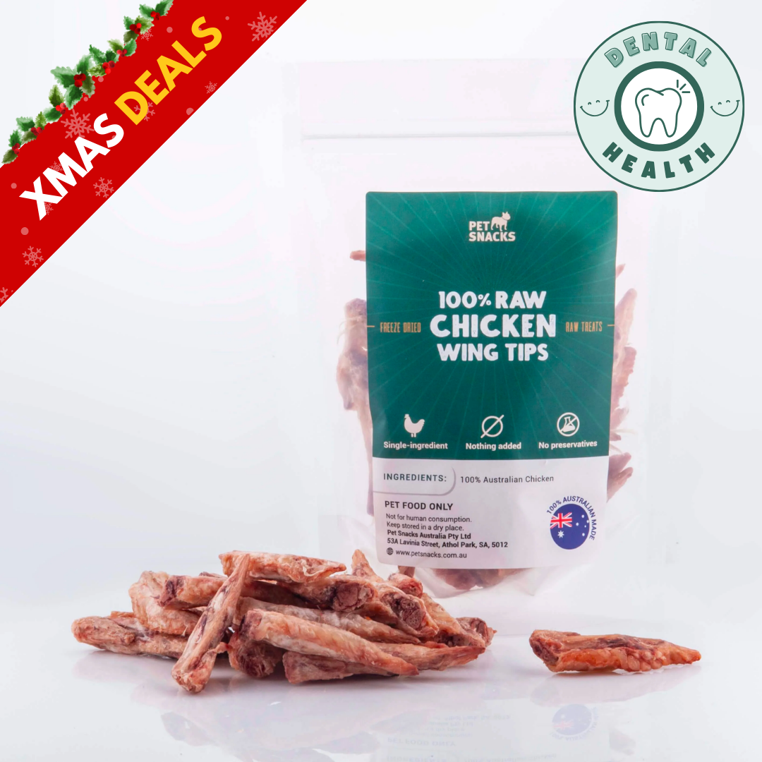 Raw Chicken Wing Tip Chews Pet Snacks 