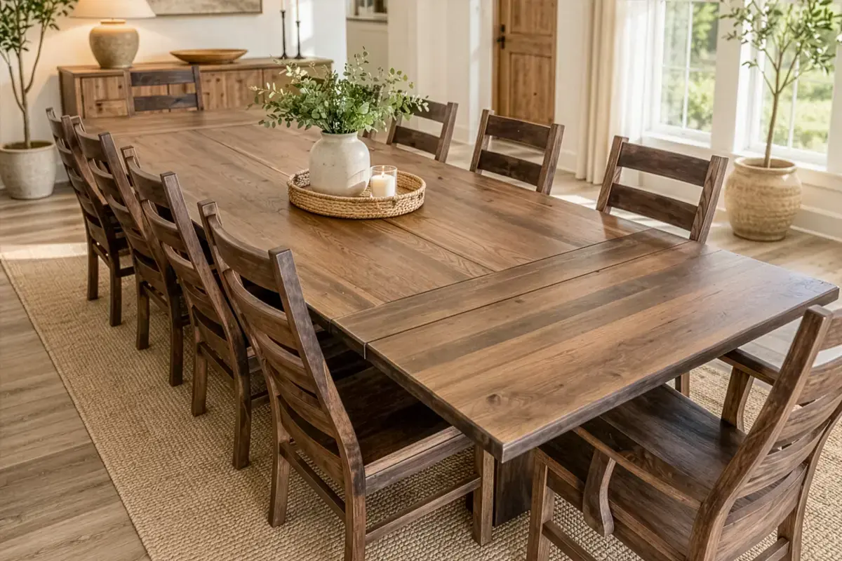 Calloway Dining Table with Akeron Chairs