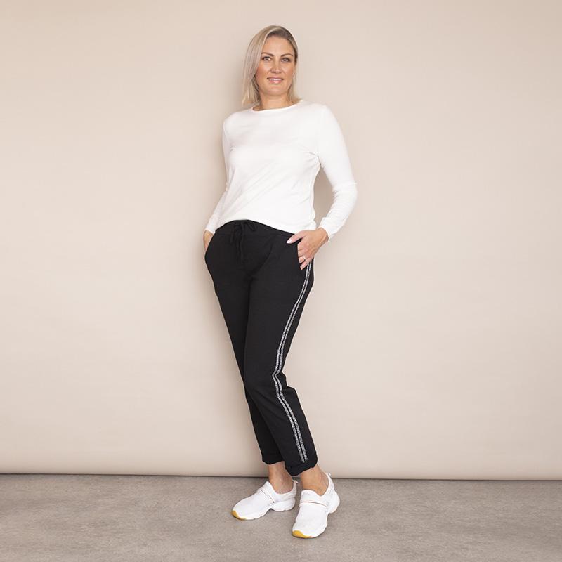 Ciara Joggers - Plus Size (Black)