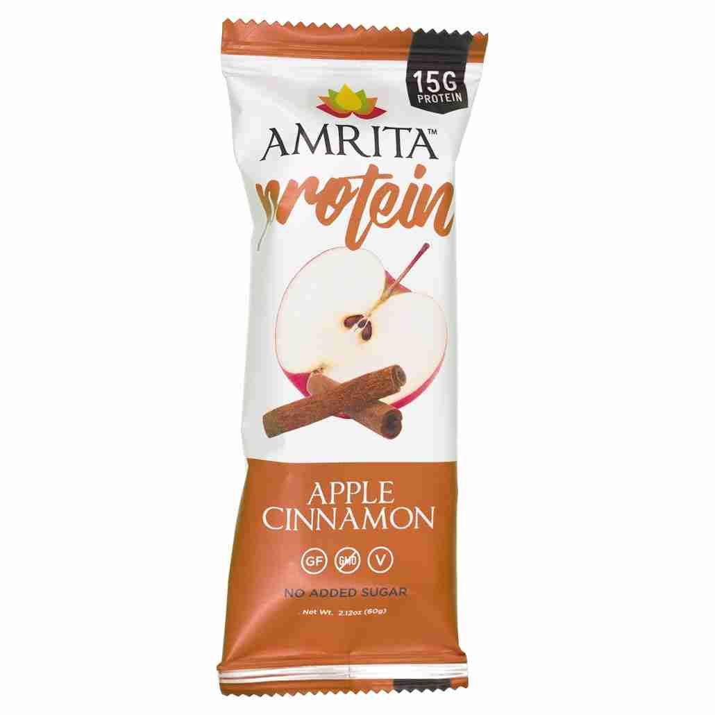 Amrita Apple Cinnamon Protein Bar