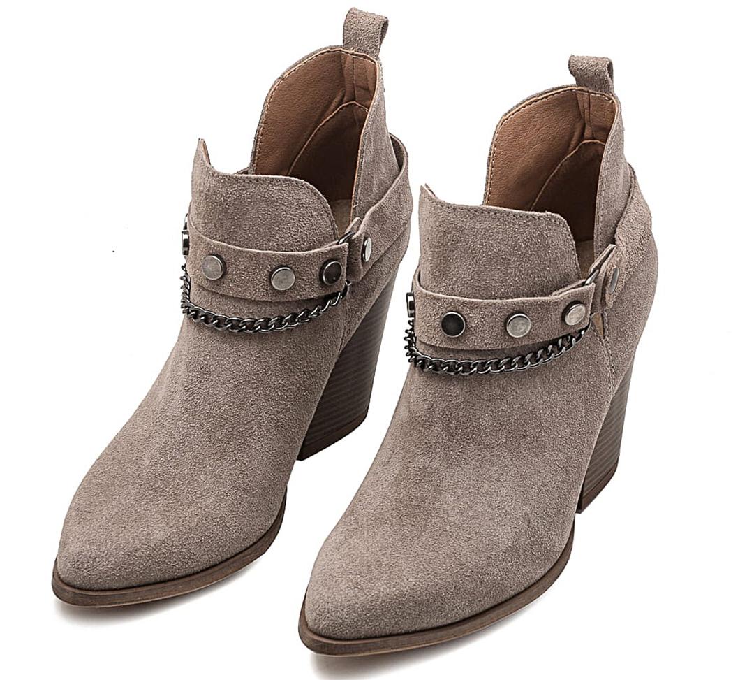 Emma - Womens casual leather boots - Reindeer Leather