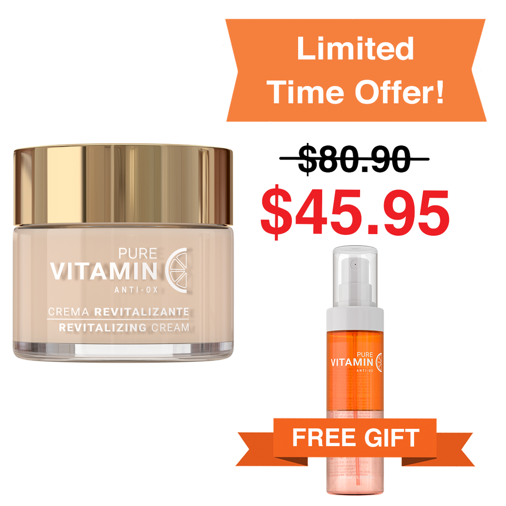 Vitamin C Face Cream & FREE Vitamin C Cleansing Water