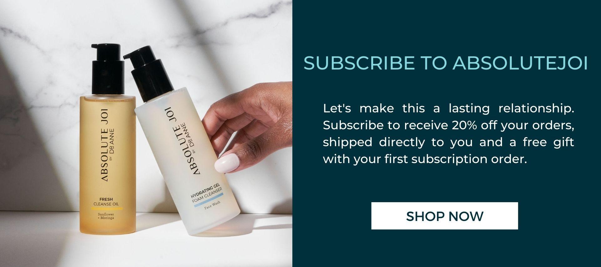 Skin Care Subscription Banner