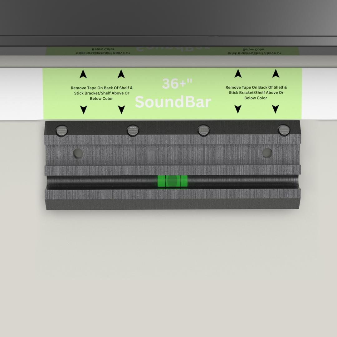 HangSmart DIY TV Mount & Colored Ruler