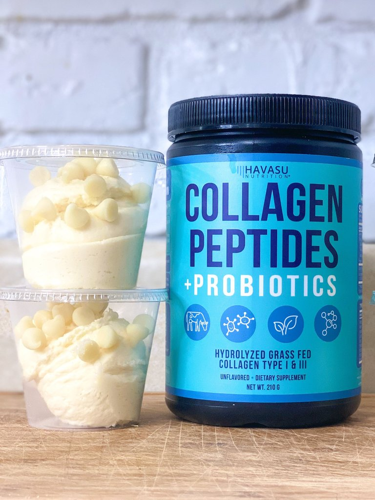 Sugar-Free White Chocolate Glow-Up Collagen Cups