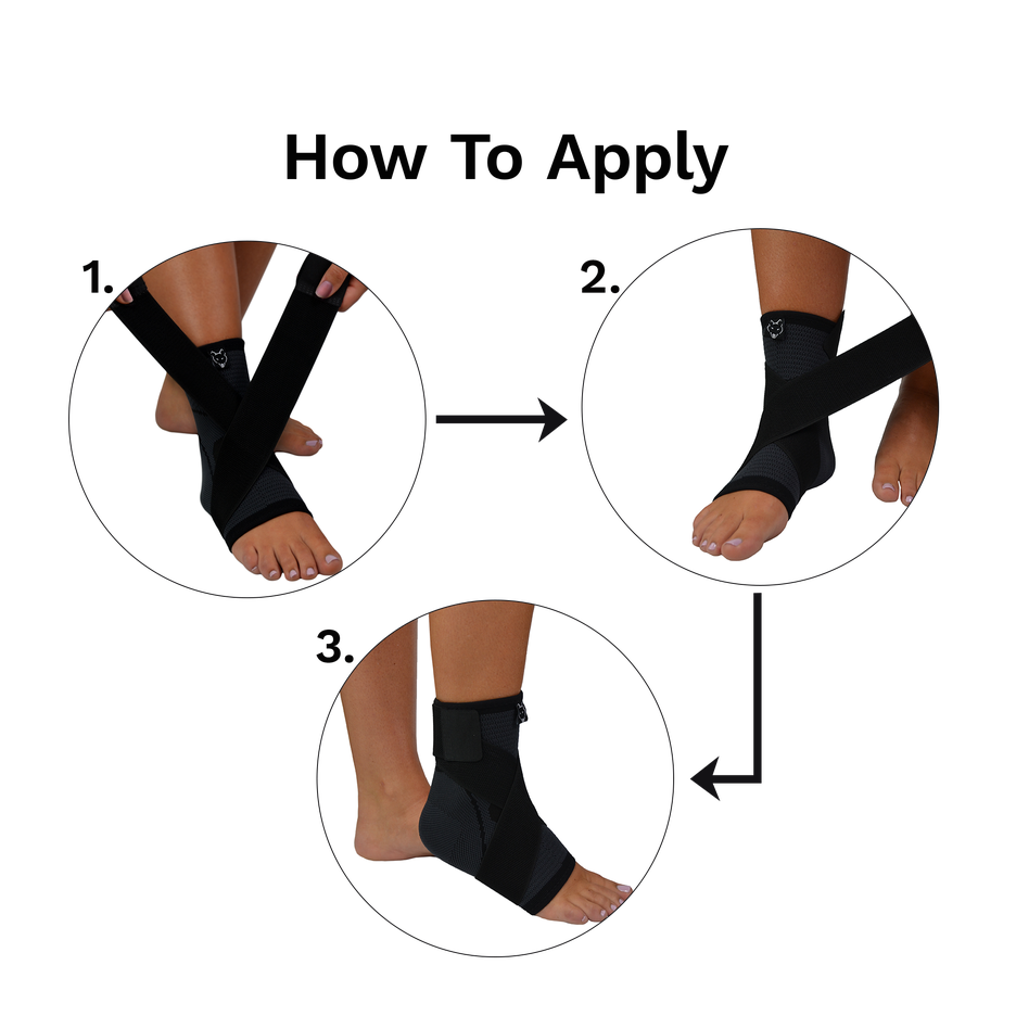 Dr. Dean Wolf Ankle Compression Sleeve DrDeanWolf