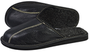 Stavros - Mens open back slippers - Reindeer Leather