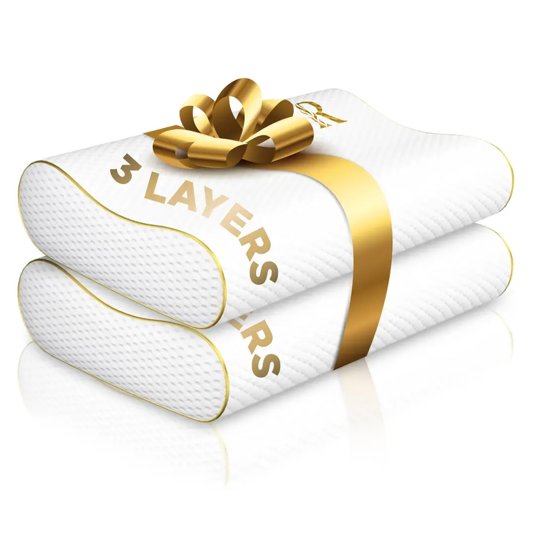 3-Layer Contour Memory Foam Pillow