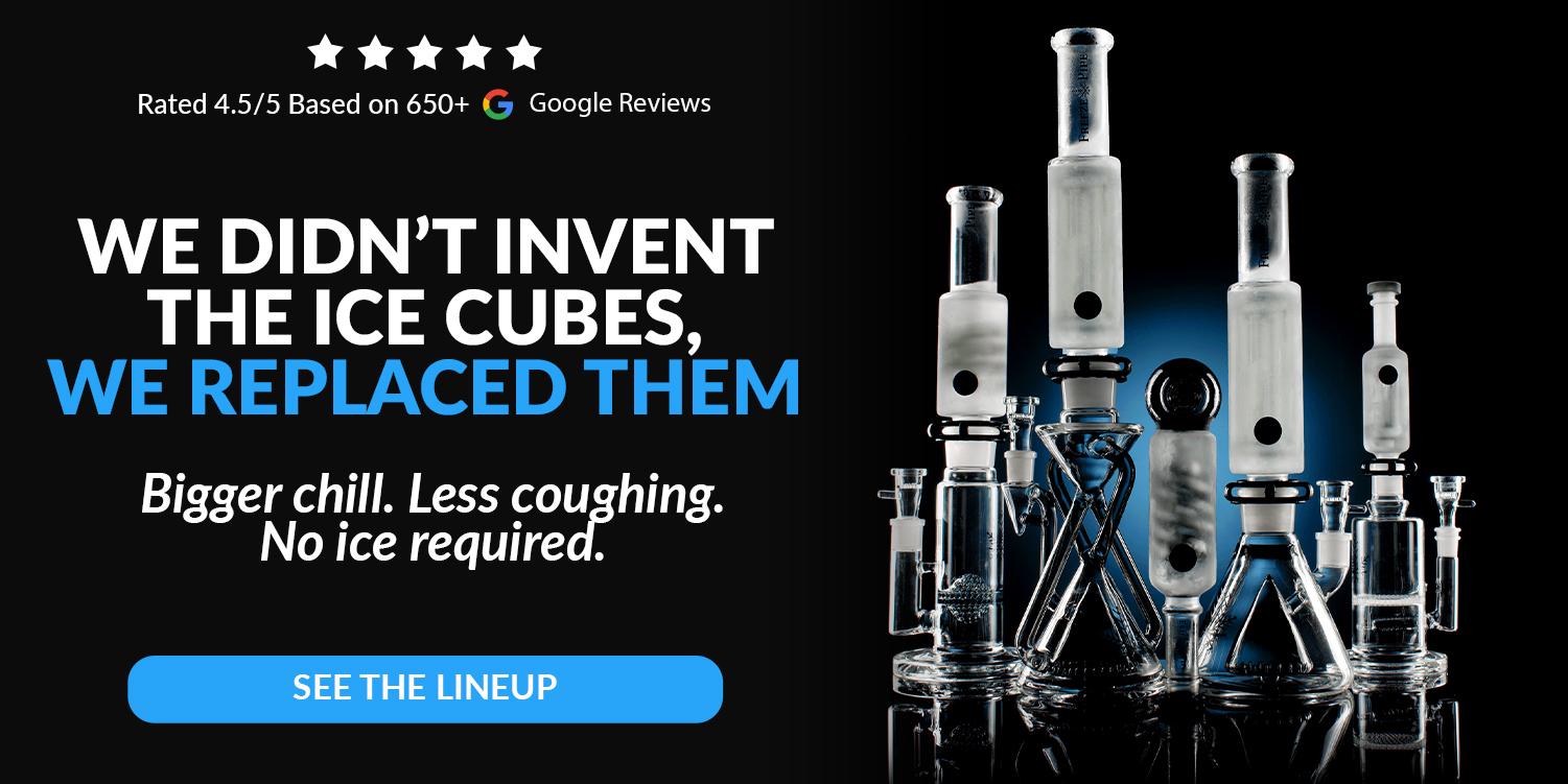 best selling bongs and pipes on table