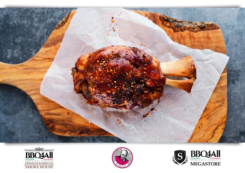 Smoked Beer Pork Shank