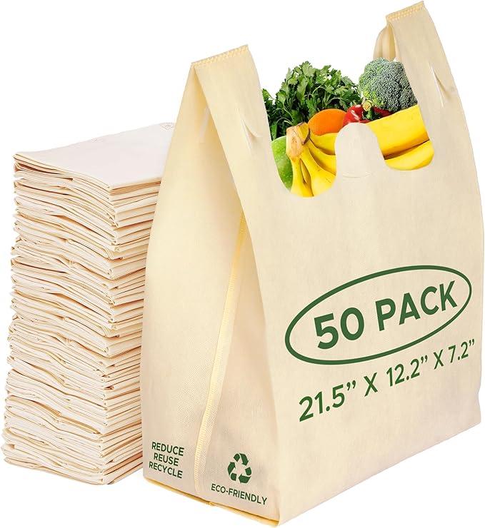 Eco-Friendly Reusable Bags - Designed To Carry Heavy Loads, Last Longer & Never Let You Down