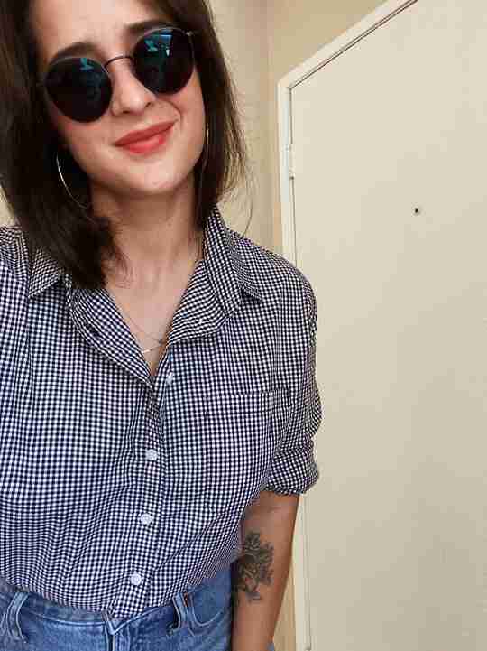 Staff Picks - Tradlands 101 Button-Up Aubrey Black Gingham