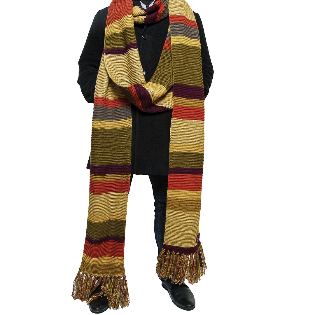 long dr who scarf bbc official