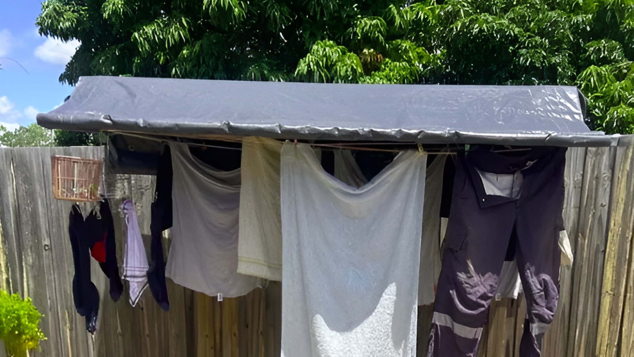 Clothesline Ideas for Small Spaces Clothesline Covers