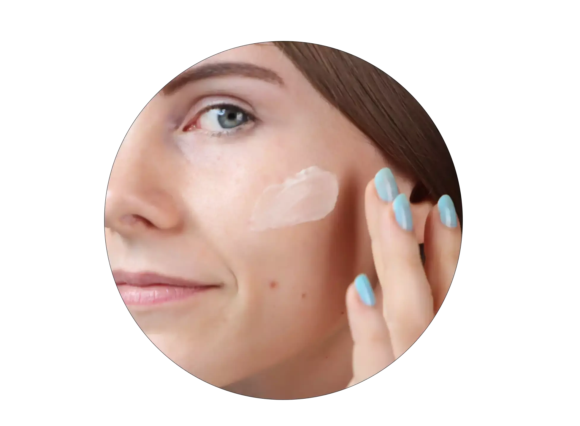 Cerabuild being applied to face image