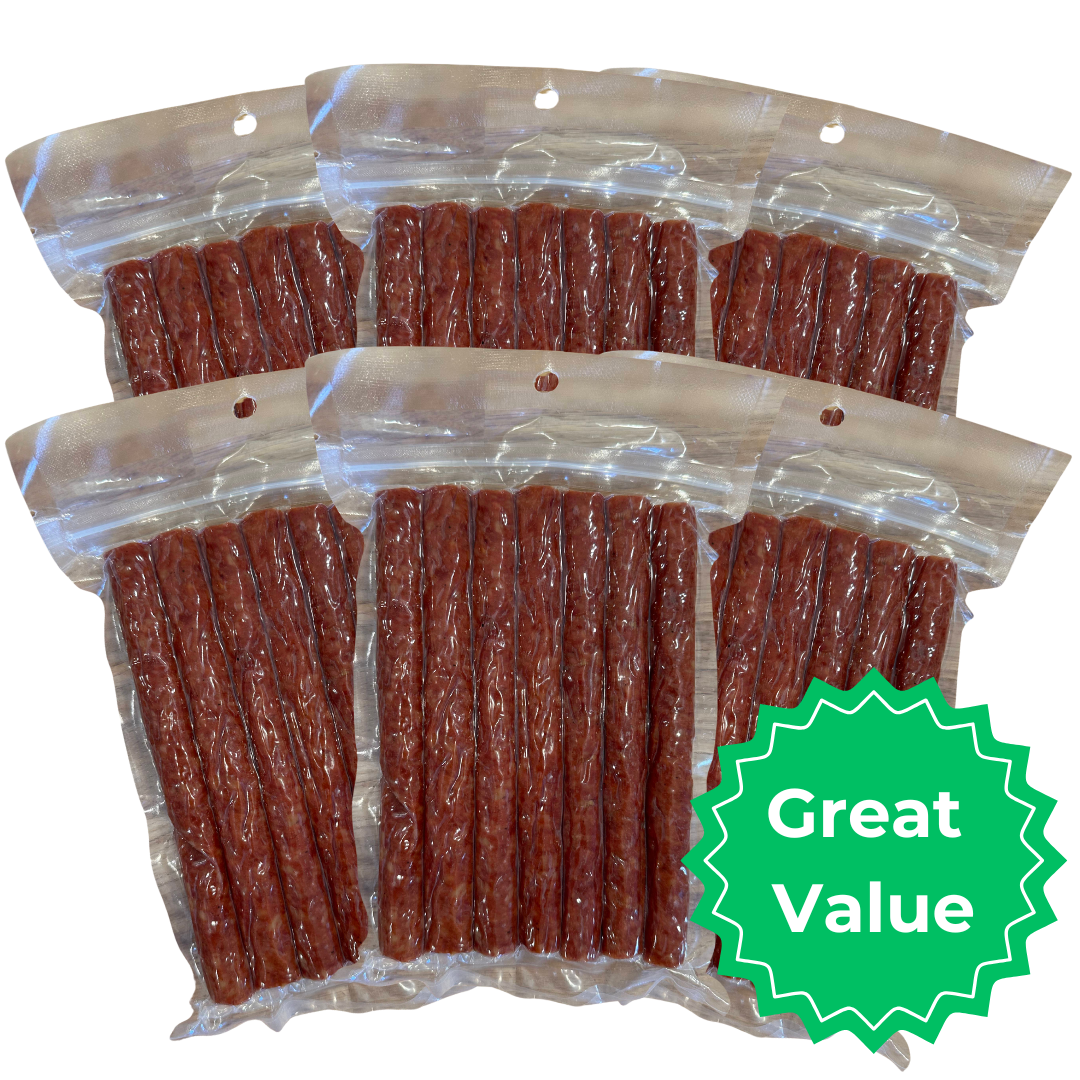 100% Grassfed Snack Sticks - 6 Pack