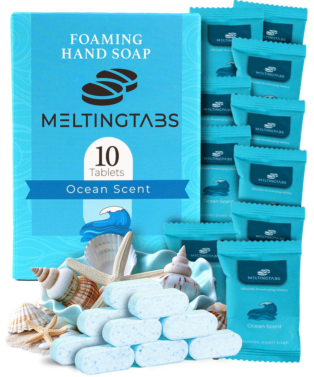 Foaming Hand Soap Refill - 10 Tablets Ocean Scent