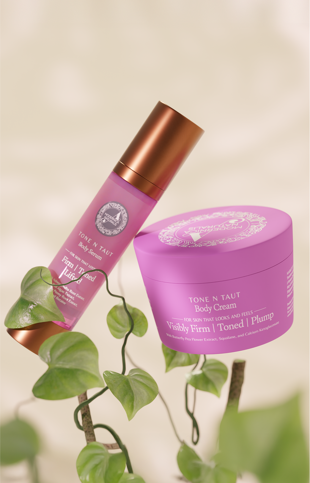 Tone and Taut Body cream and Body Serum