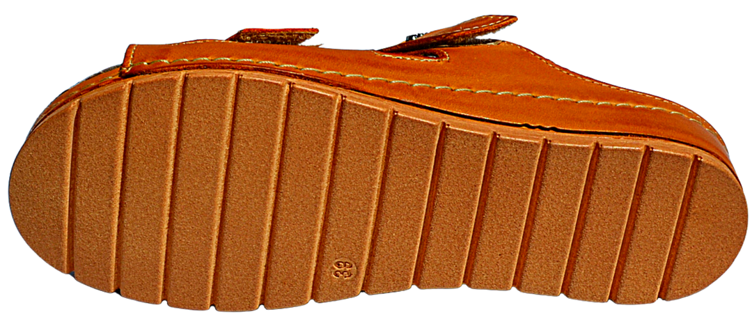 Aurora - Party leather slide slippers - Reindeer Leather