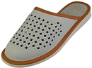 Allegra - Handmade leather slippers for women - Reindeer Leather