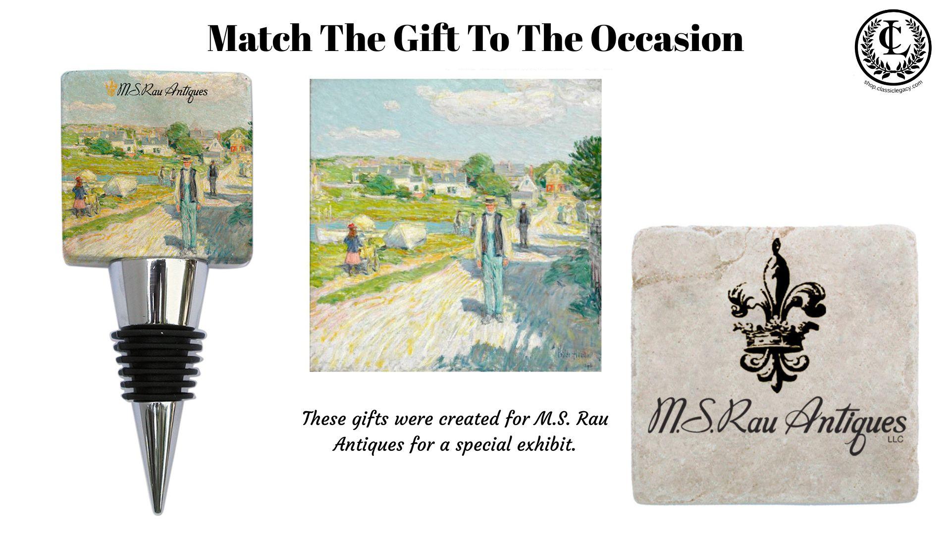 match the gift to the occasion