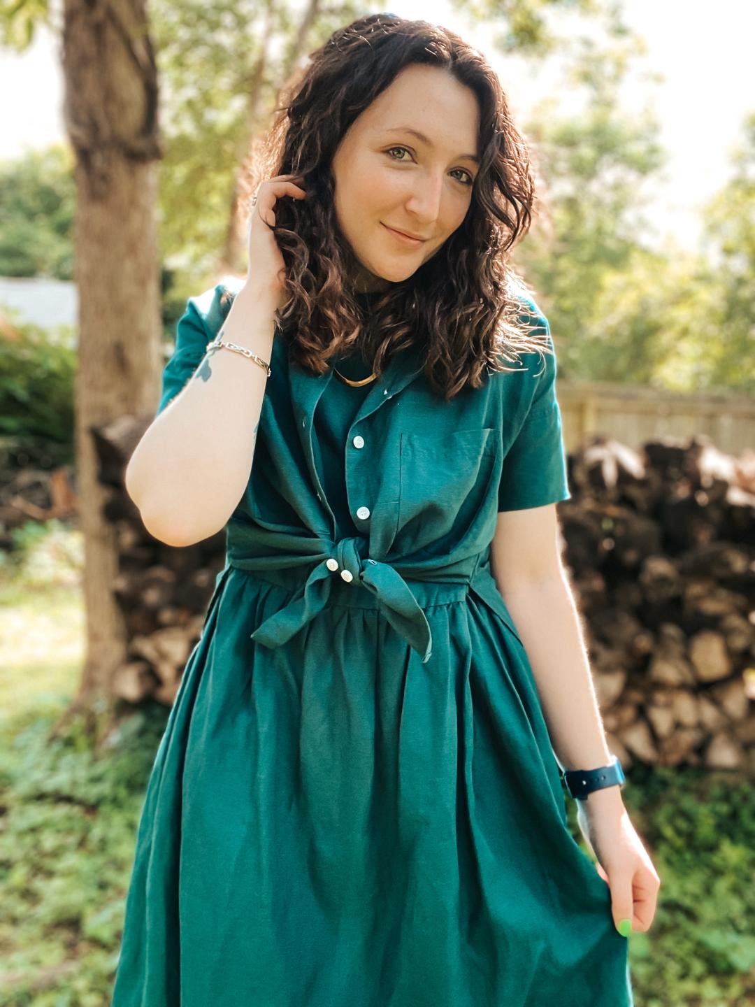 Ambassador Brennan | Nico Dress Emerald