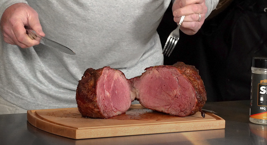 Ribeye Roast on the Rec Tec B380! Outstanding!