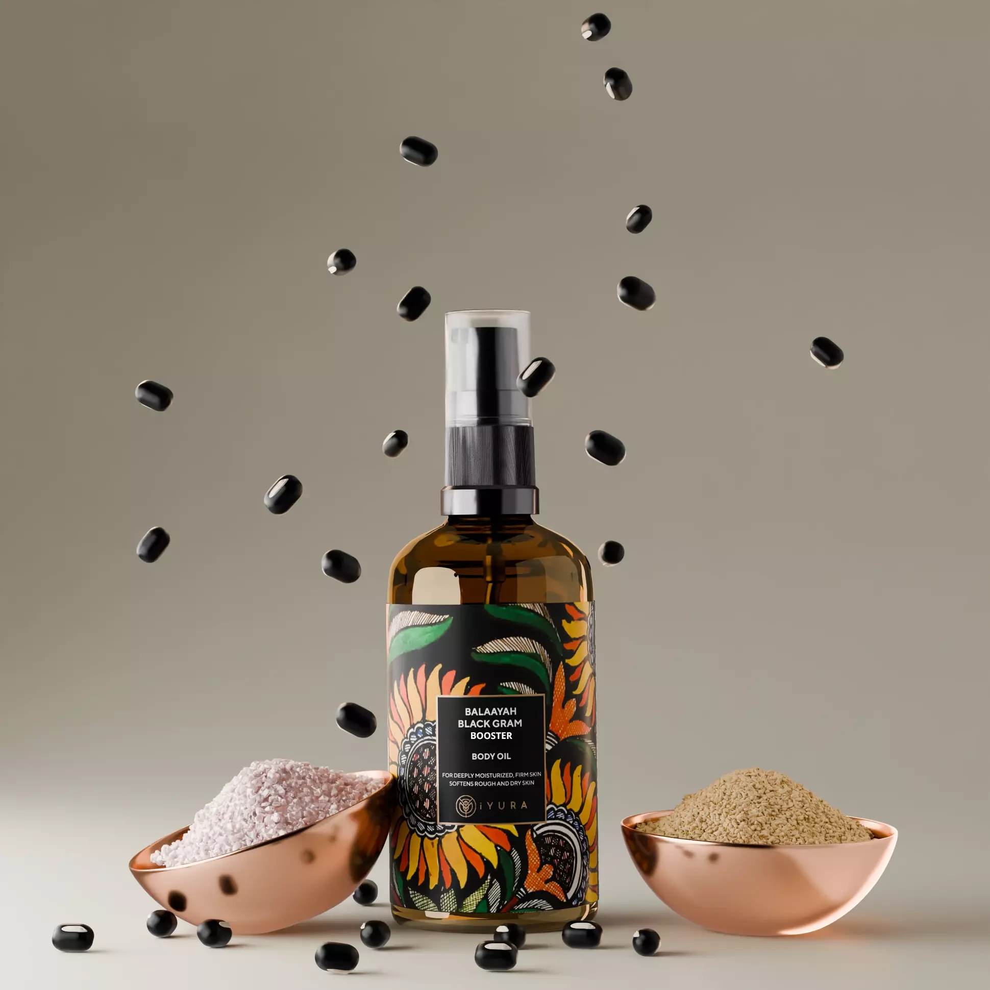 Balaayah Serenity Body oil with Ingredients 2