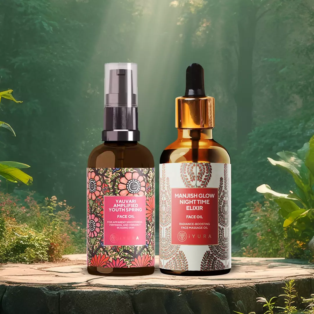 Youthful Glow Duo placed on natural background