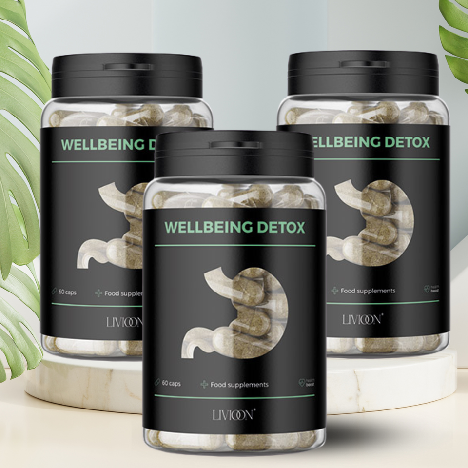Wellbeing Detox 180 Κάψουλες – Αποτοξίνωση, Διαχείριση Βάρους & Ανοσοποιητικό