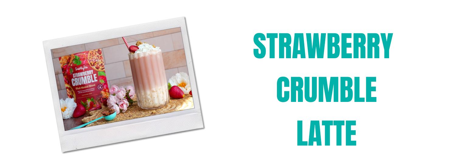 Strawberry Crumble Latte