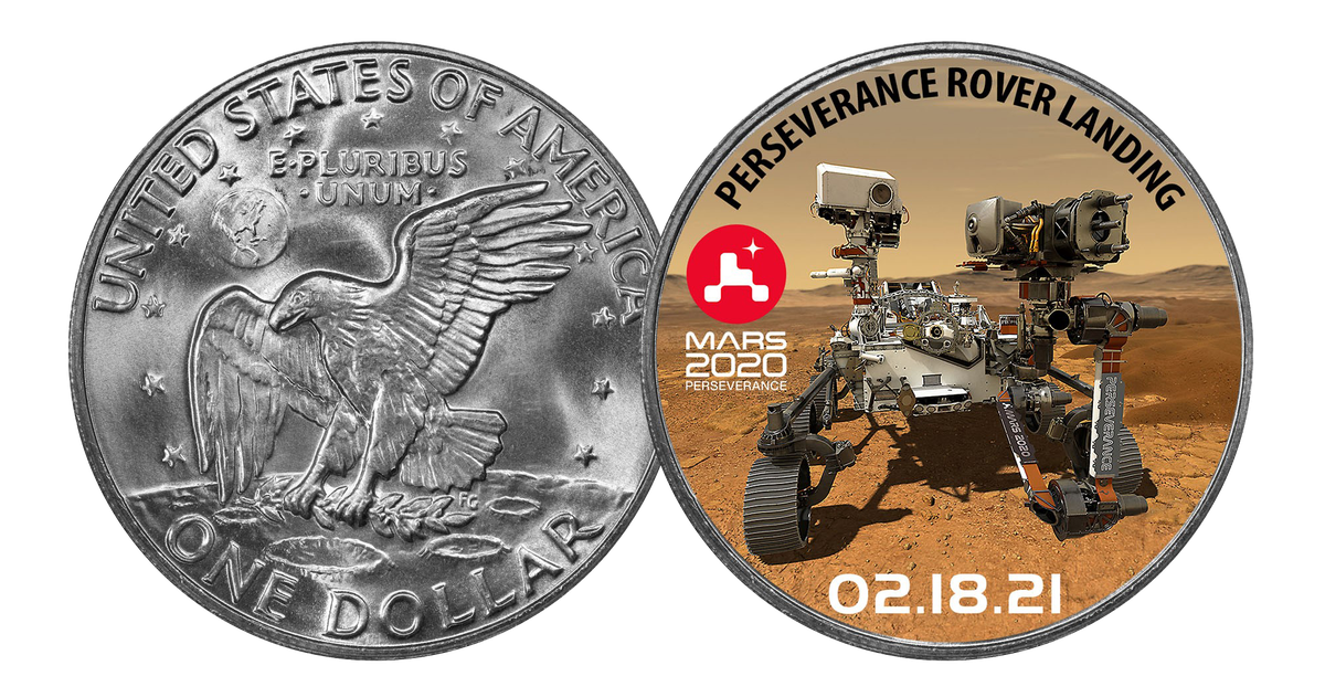 "Mars Landing" (Genuine Legal Tender 1 Coin)