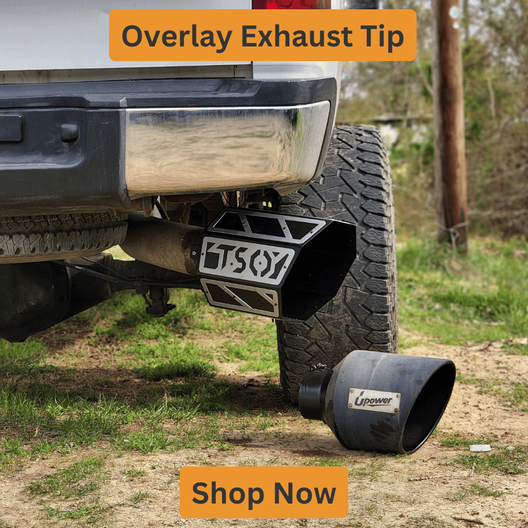 8 Inch TSO Octagon Overlay Exhaust Tip