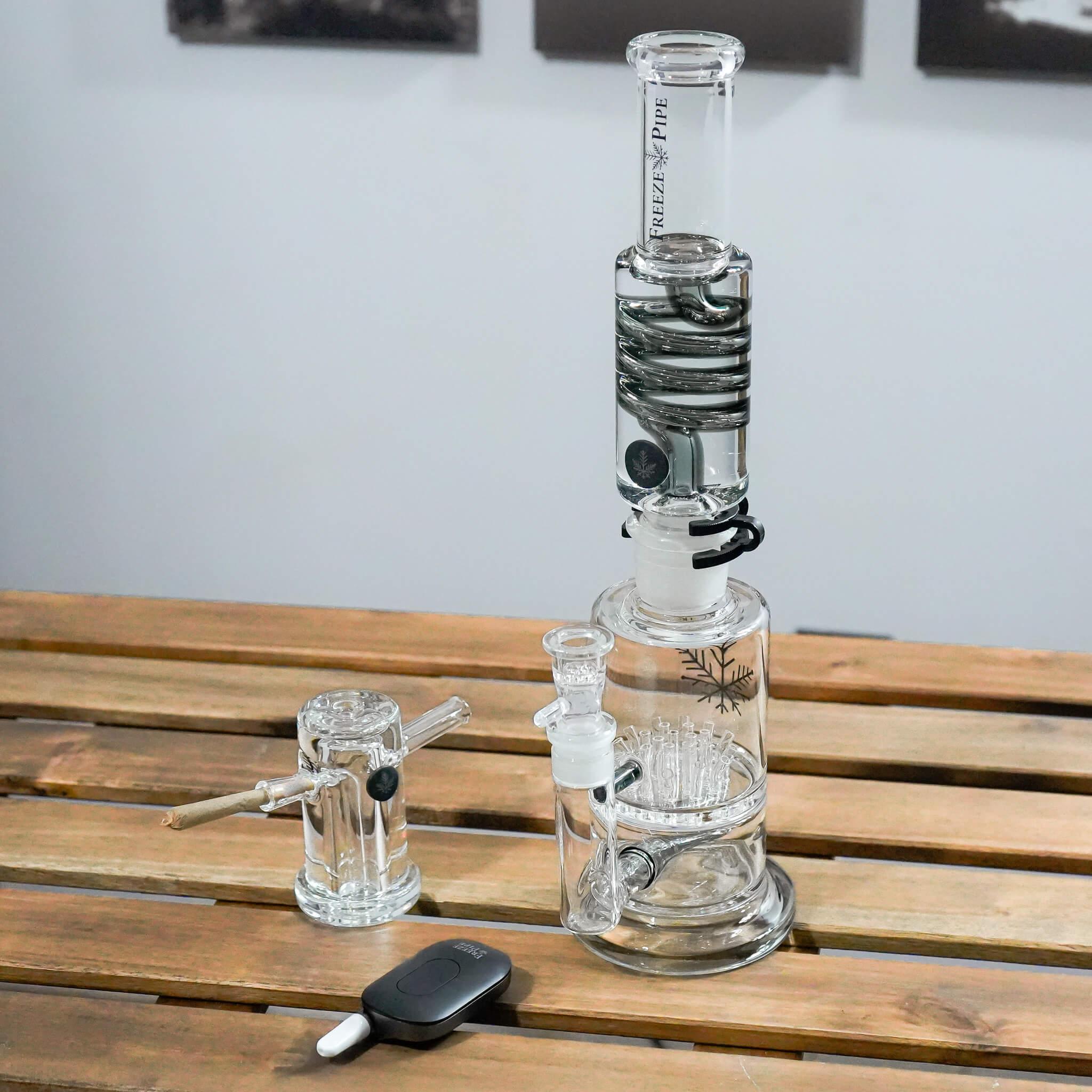 freeze pipe blunt bubbler