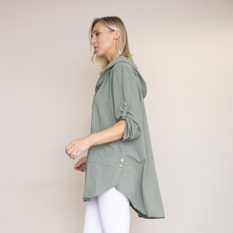 Nessa Hoody(Khaki)