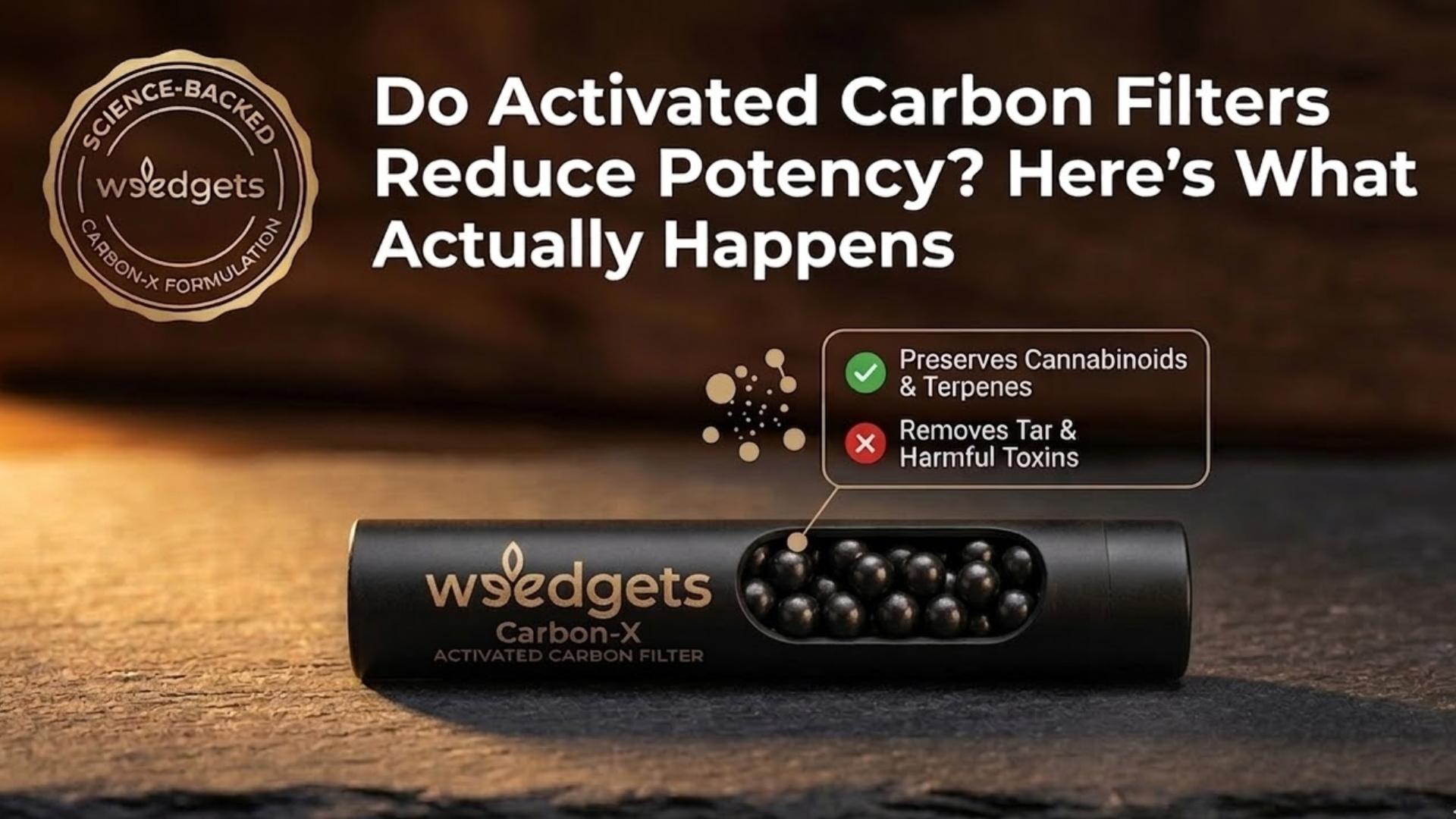 Activated carbon filters and cannabis flower — do filters reduce potency?