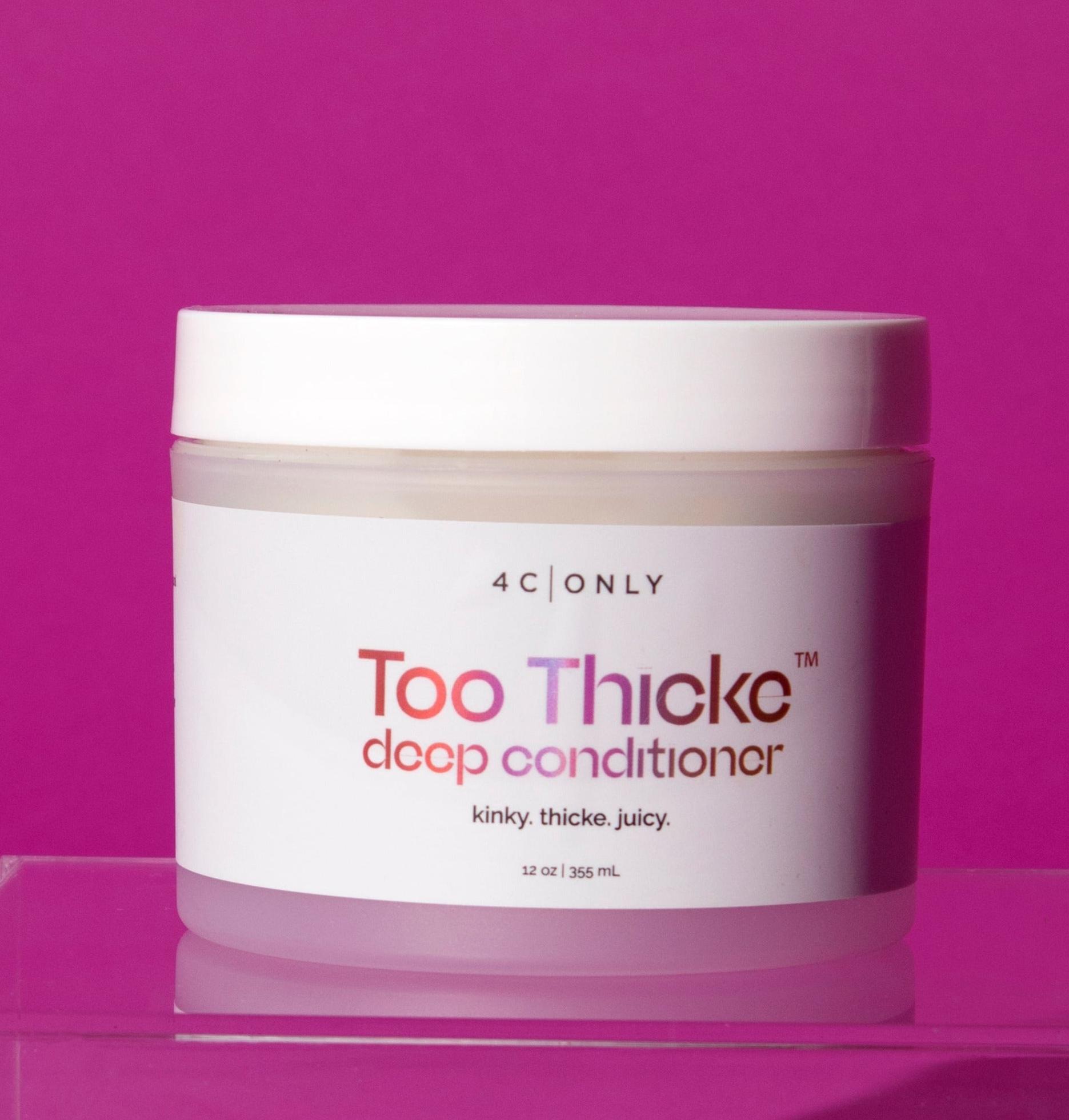 Deep conditioner for 4C hair kinky hair coily hair