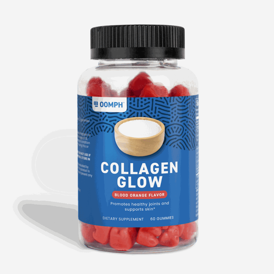 Oomph Fitness Collagen Glow Gummies for Nail, Hair, Skin, and Joint Health