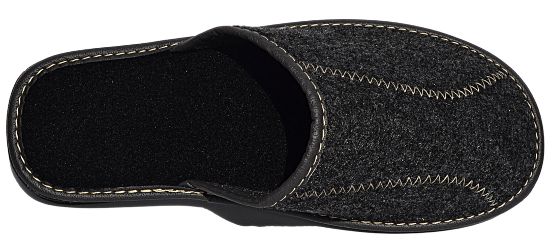 Scott - Men's house slip on slippers - Reindeer Leather