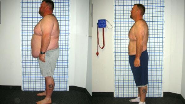 Man Weight Loss Comparison