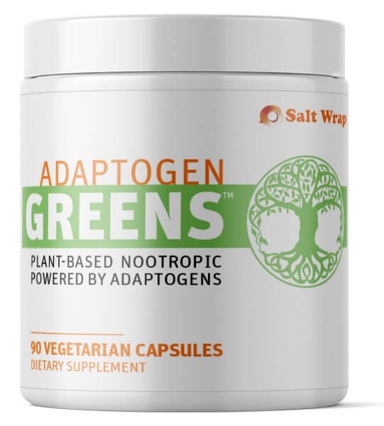 Adaptogen Greens caffeine free energy nootropic